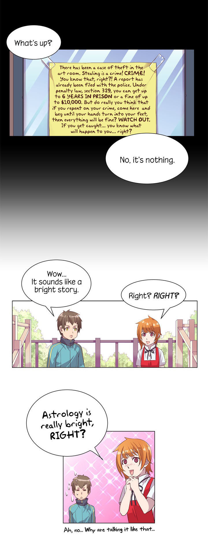 Star Star Star - Horoscope Cafe Chapter 9 page 35 - Chapter 9 : The Fish heals