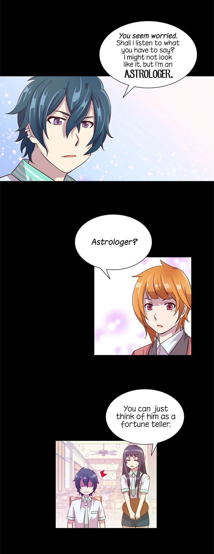 Star Star Star - Horoscope Cafe Chapter 9 page 7 - Chapter 9 : The Fish heals