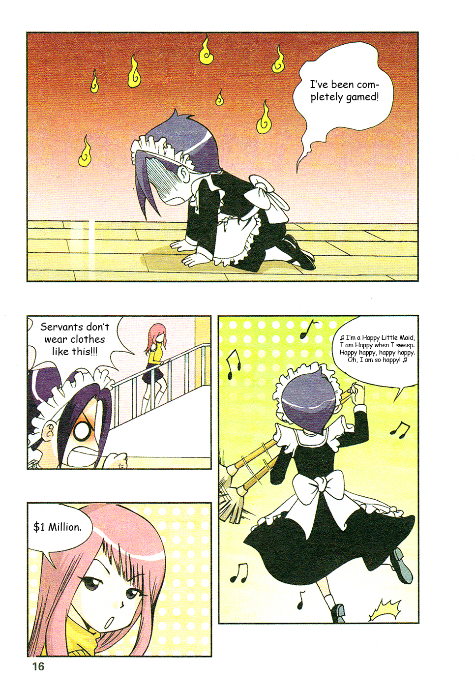 Star-Stealing Girl Chapter 1 page 12 - Chapter 1 : The Happy Maid