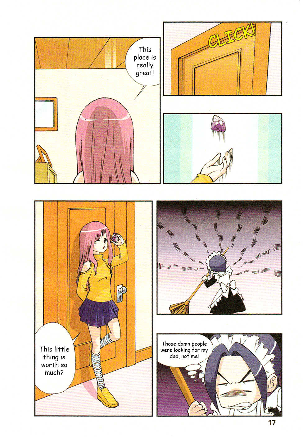 Star-Stealing Girl Chapter 1 page 13 - Chapter 1 : The Happy Maid
