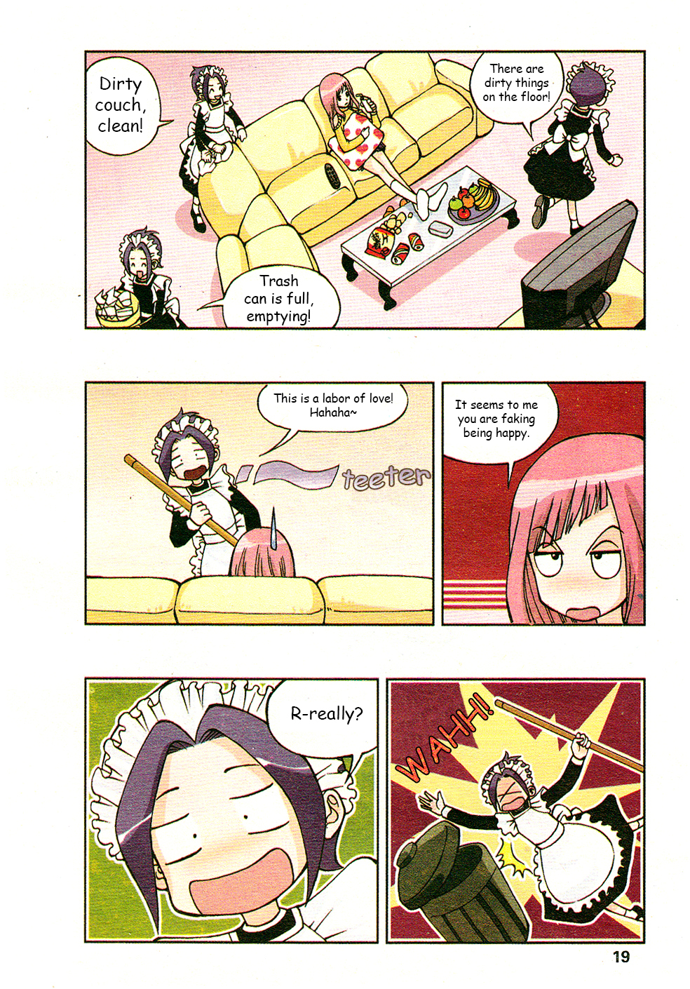Star-Stealing Girl Chapter 1 page 15 - Chapter 1 : The Happy Maid