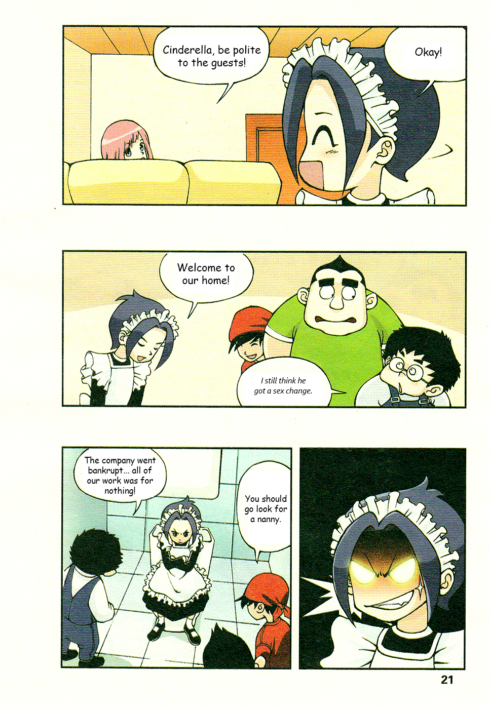 Star-Stealing Girl Chapter 1 page 17 - Chapter 1 : The Happy Maid