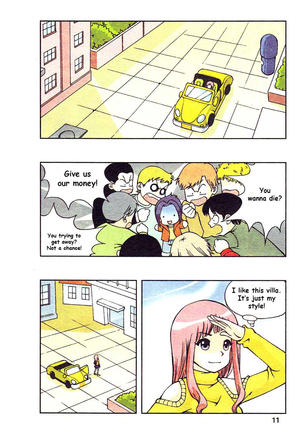 Star-Stealing Girl Chapter 1 page 7 - Chapter 1 : The Happy Maid
