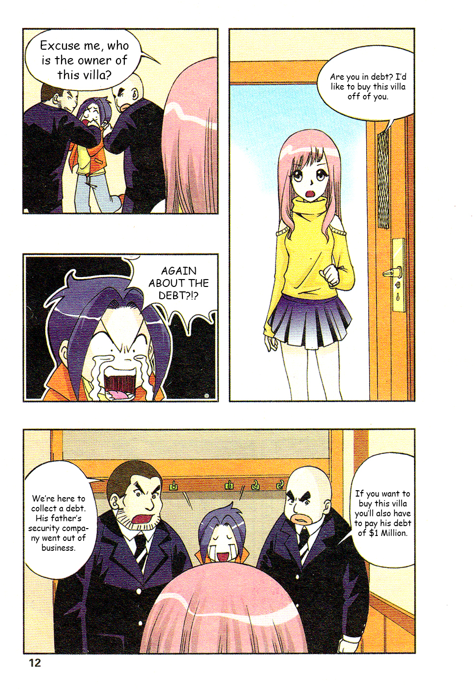 Star-Stealing Girl Chapter 1 page 8 - Chapter 1 : The Happy Maid