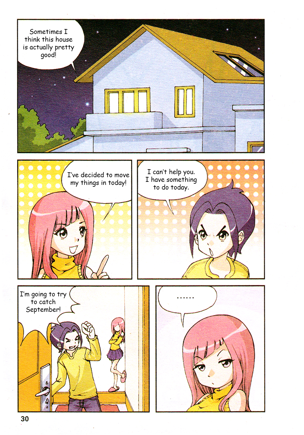 Star-Stealing Girl Chapter 2 page 2 - Chapter 2 : September's Debut