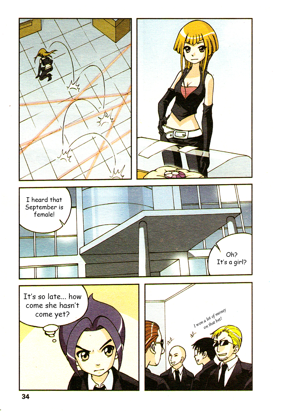 Star-Stealing Girl Chapter 2 page 6 - Chapter 2 : September's Debut
