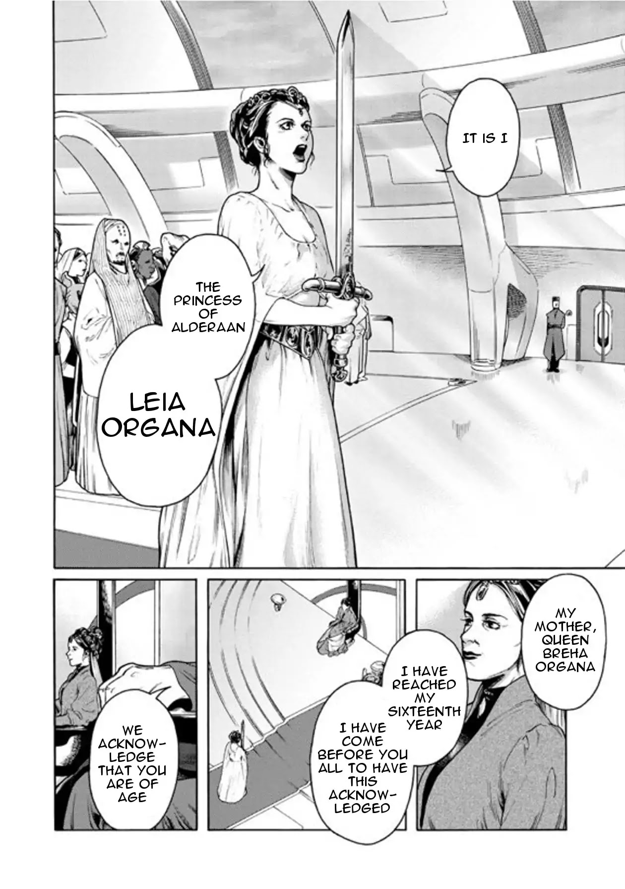 STAR WARS: Leia -Ordeal of the Princess- Chapter 1 page 15 - Chapter 1