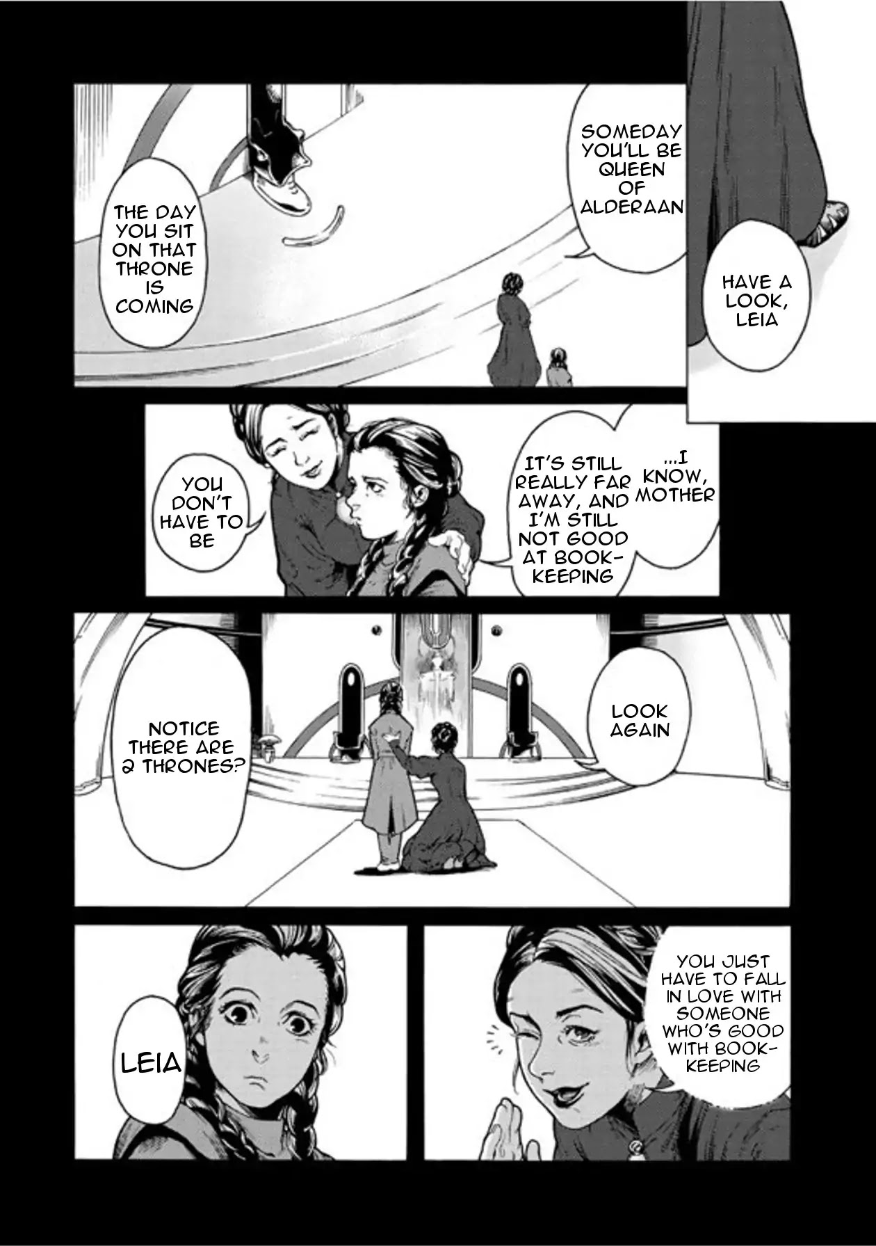 STAR WARS: Leia -Ordeal of the Princess- Chapter 1 page 8 - Chapter 1