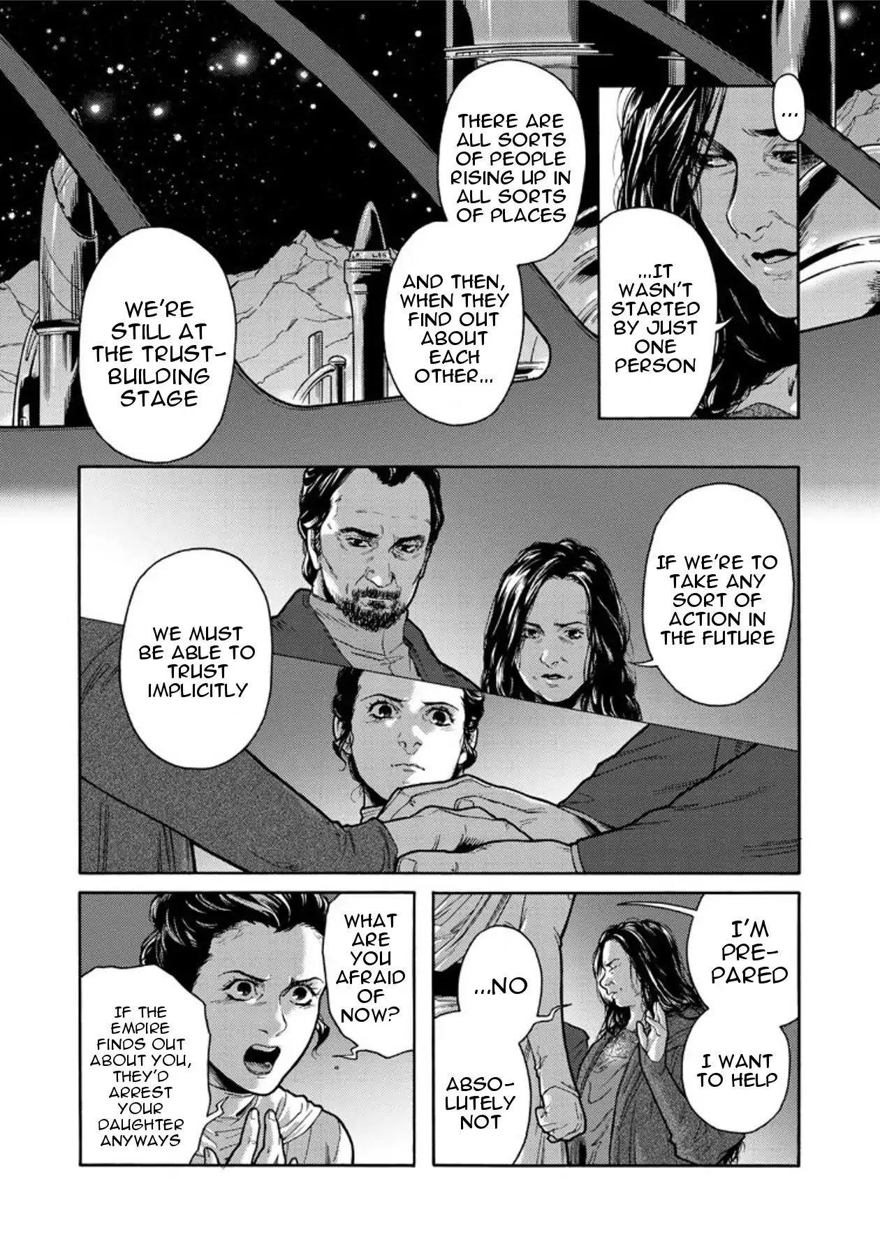 STAR WARS: Leia -Ordeal of the Princess- Chapter 11 page 1 - Chapter 11