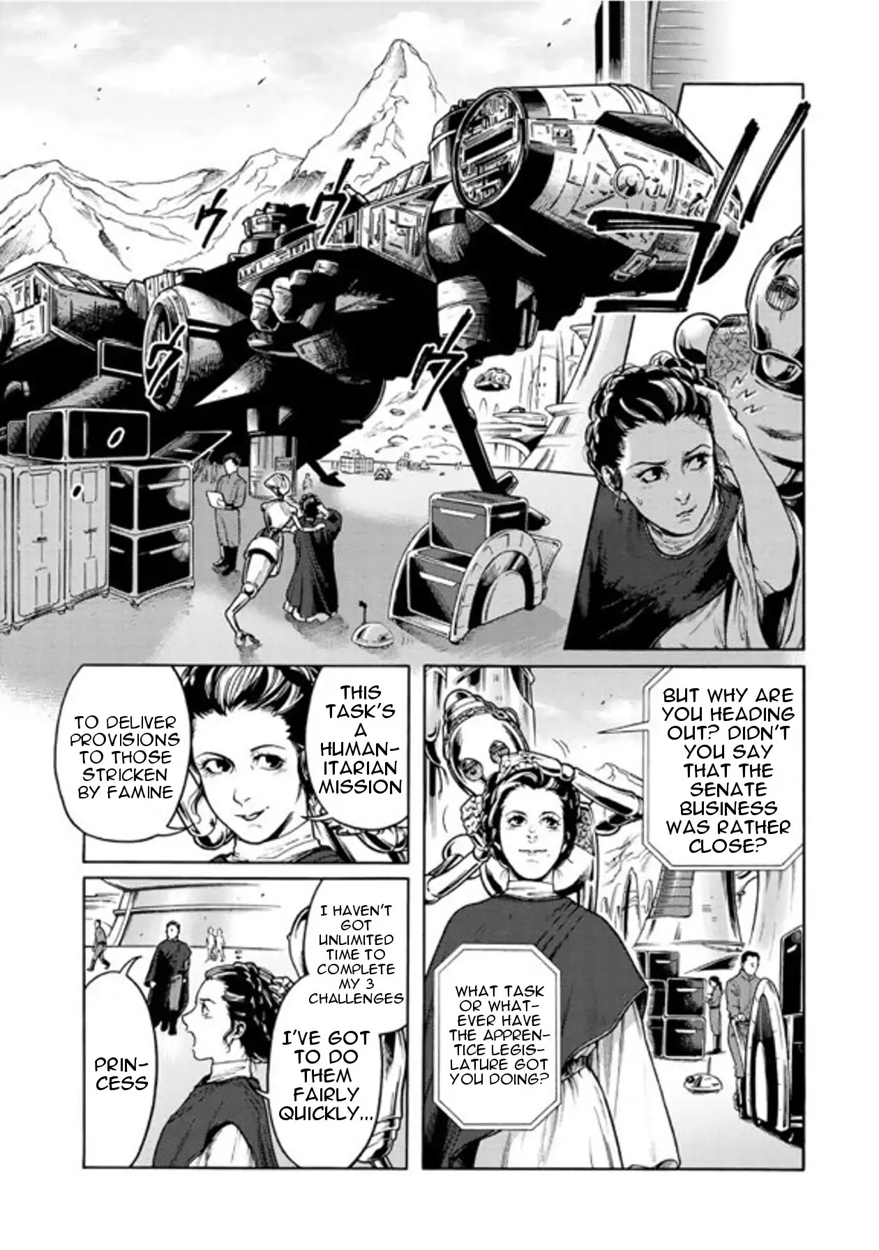 STAR WARS: Leia -Ordeal of the Princess- Chapter 2 page 3 - Chapter 2