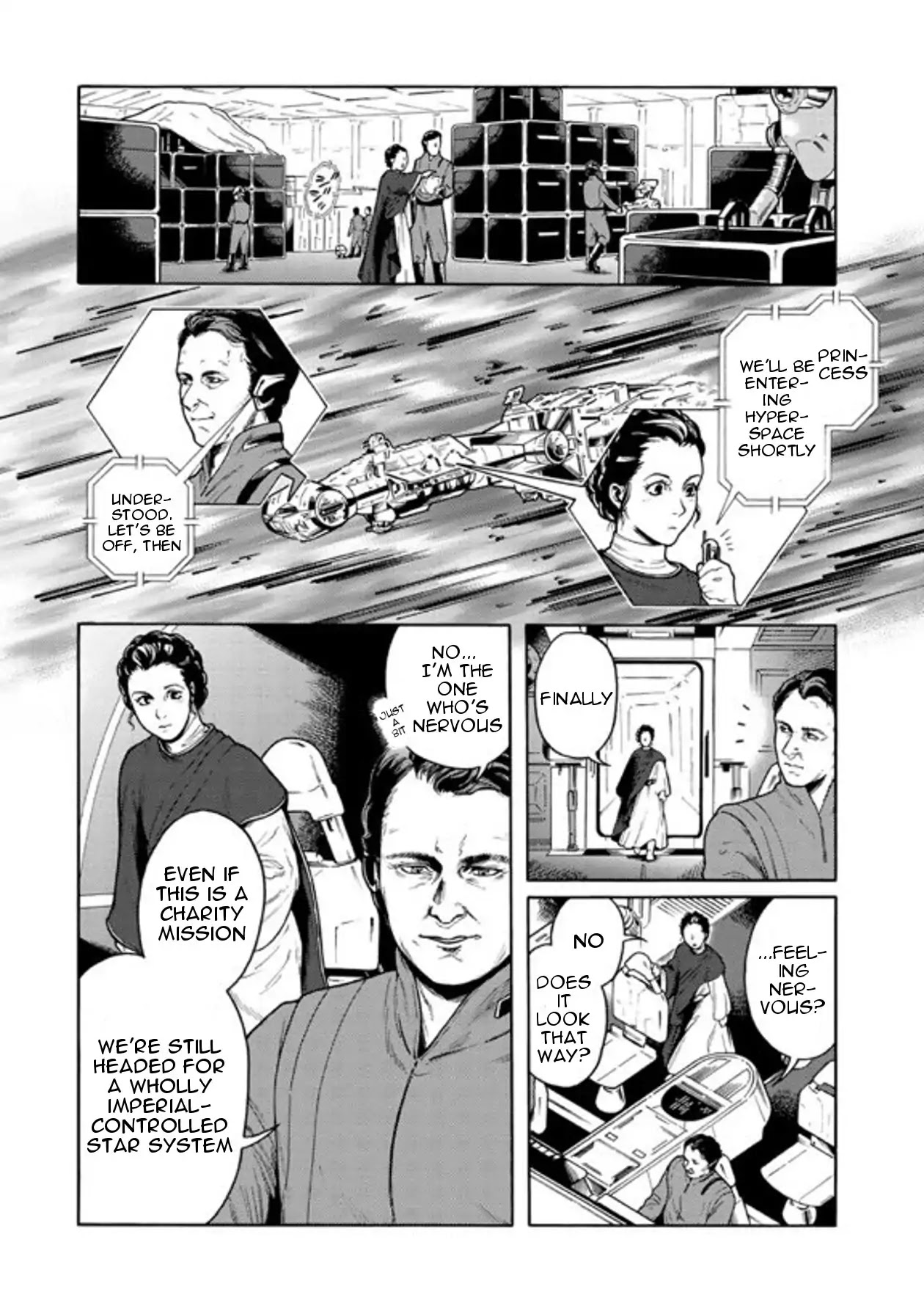 STAR WARS: Leia -Ordeal of the Princess- Chapter 2 page 6 - Chapter 2