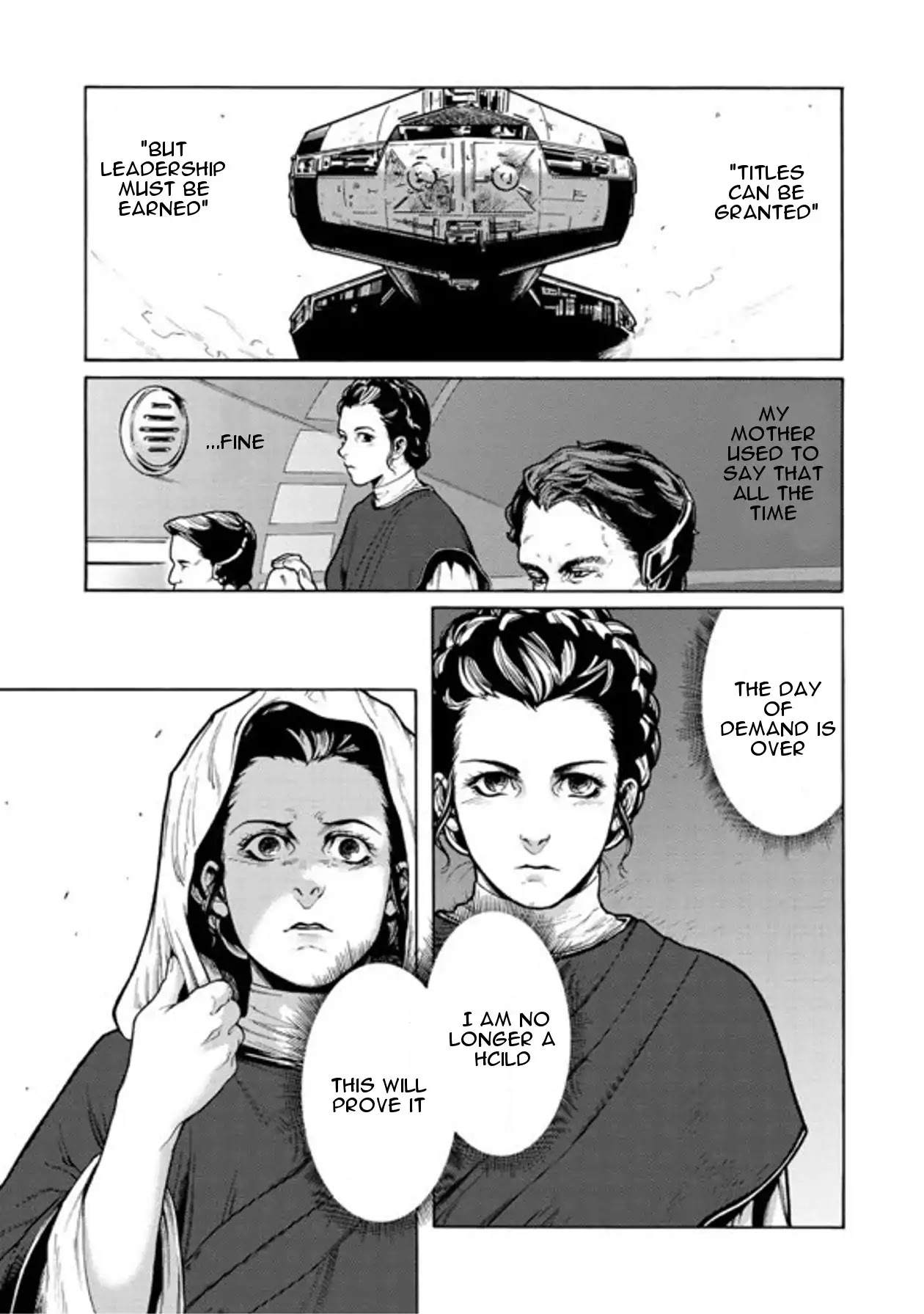 STAR WARS: Leia -Ordeal of the Princess- Chapter 2 page 9 - Chapter 2