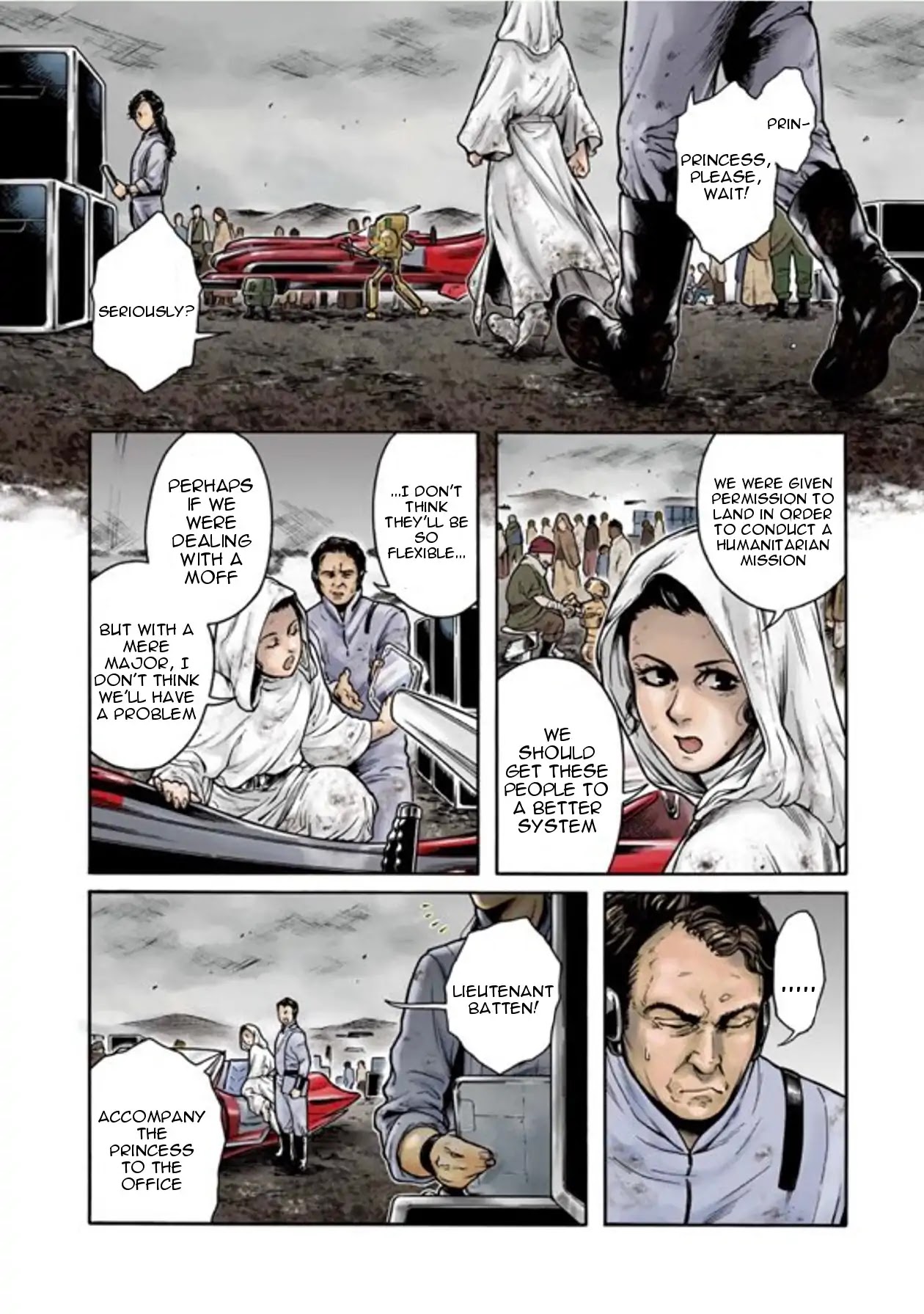 STAR WARS: Leia -Ordeal of the Princess- Chapter 3 page 1 - Chapter 3
