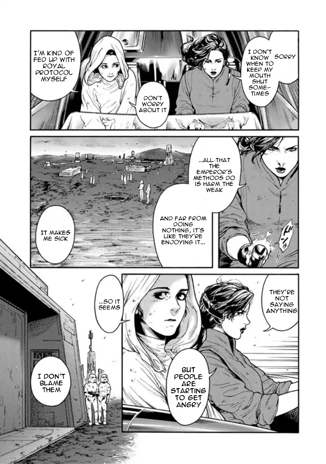 STAR WARS: Leia -Ordeal of the Princess- Chapter 3 page 5 - Chapter 3
