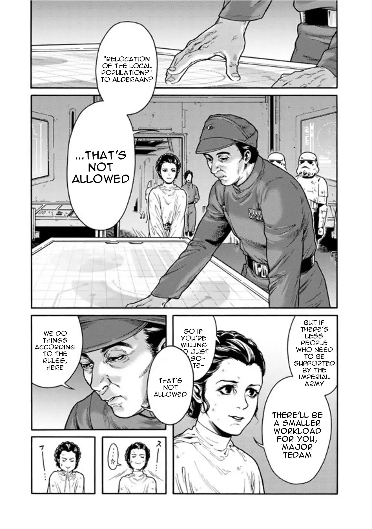 STAR WARS: Leia -Ordeal of the Princess- Chapter 3 page 6 - Chapter 3