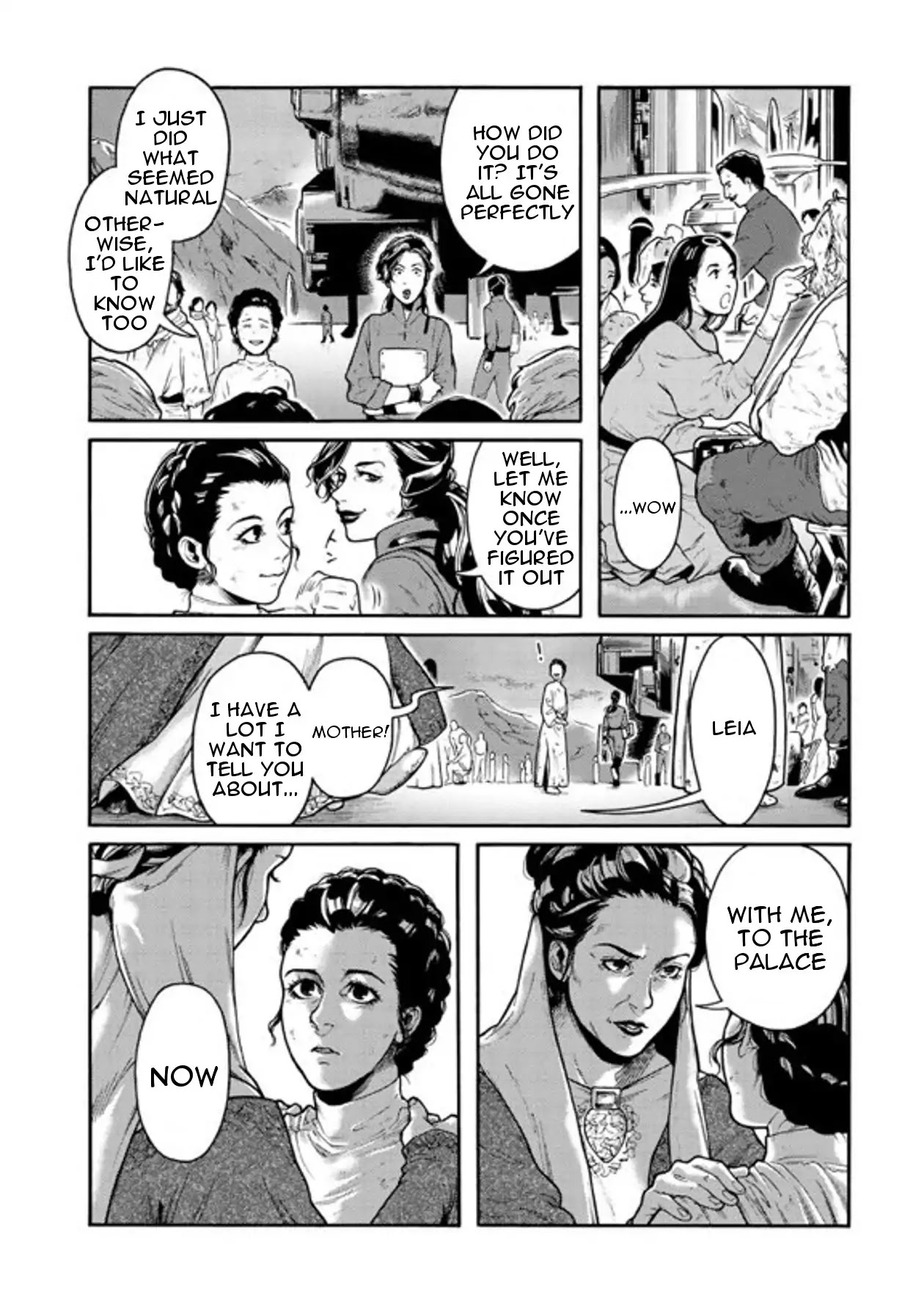 STAR WARS: Leia -Ordeal of the Princess- Chapter 4 page 10 - Chapter 4
