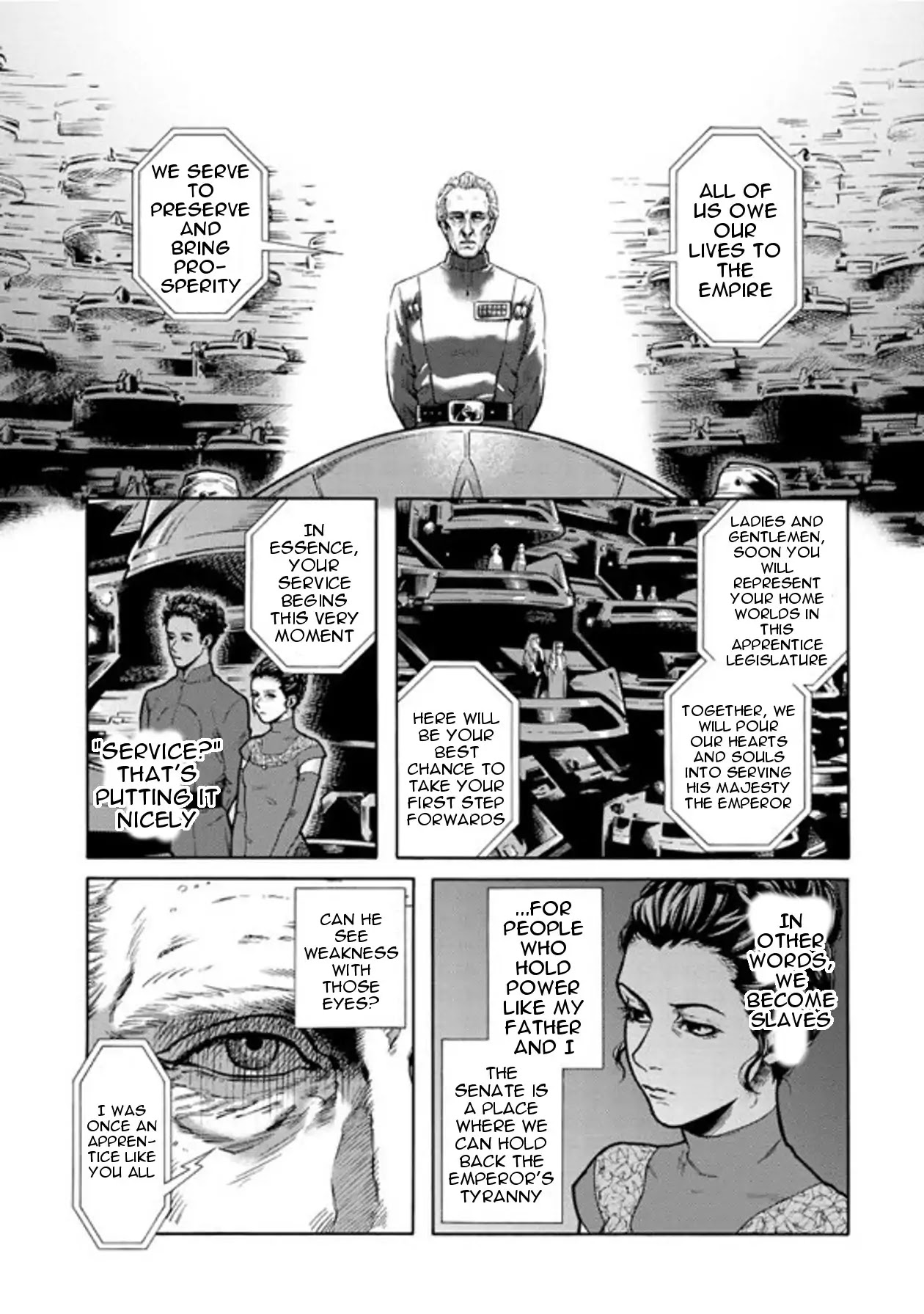 STAR WARS: Leia -Ordeal of the Princess- Chapter 7 page 1 - Chapter 7