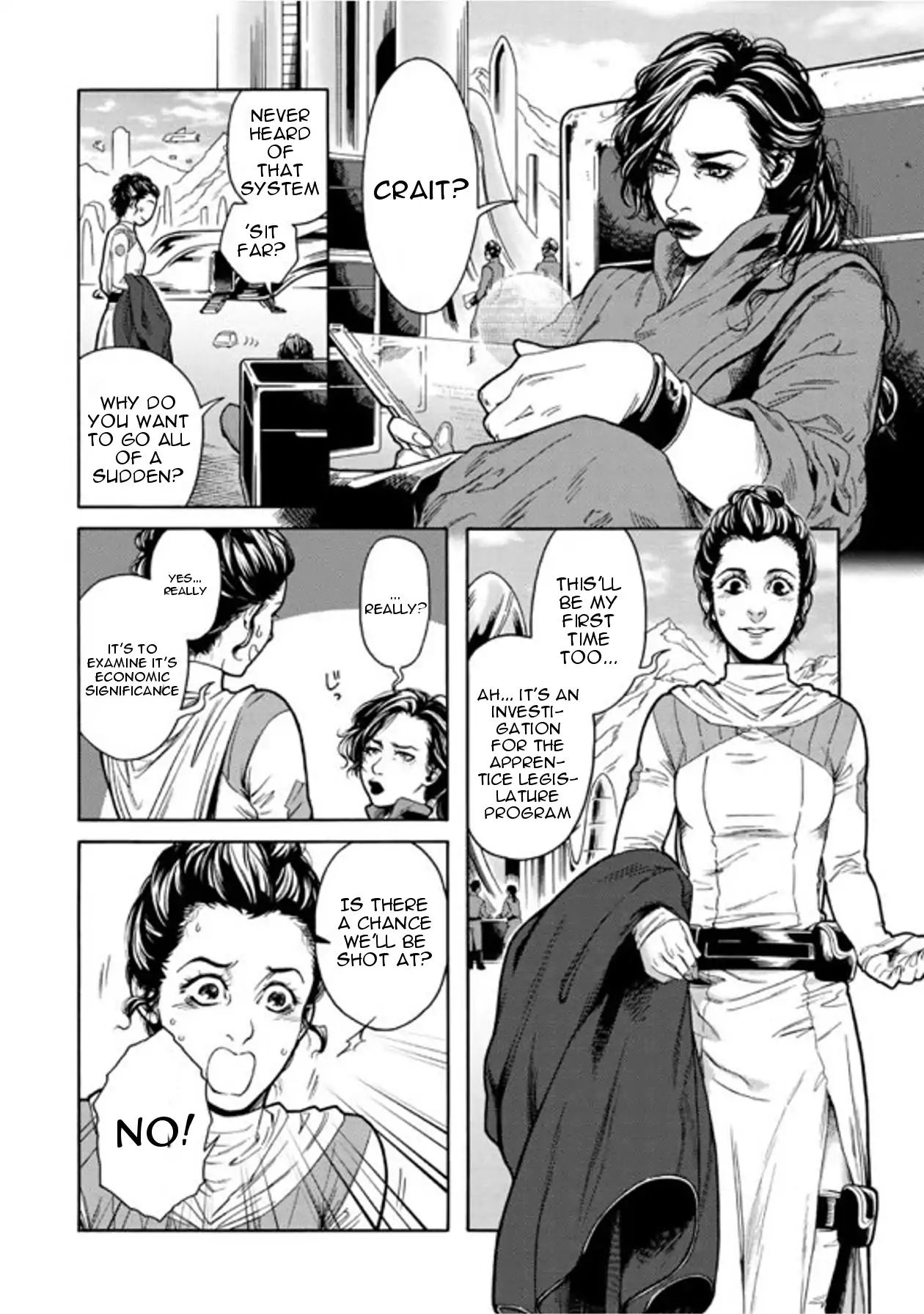 STAR WARS: Leia -Ordeal of the Princess- Chapter 8 page 15 - Chapter 8