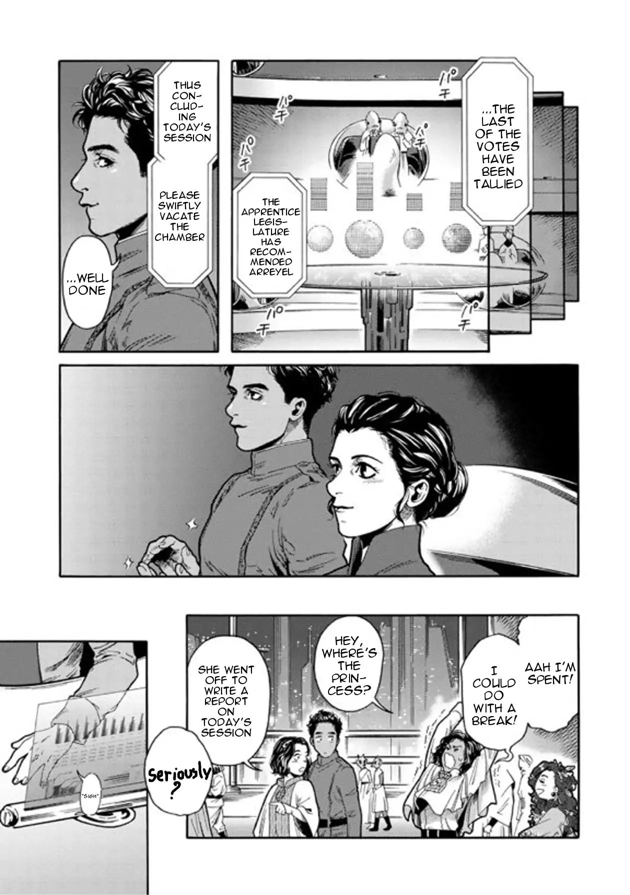 STAR WARS: Leia -Ordeal of the Princess- Chapter 8 page 6 - Chapter 8