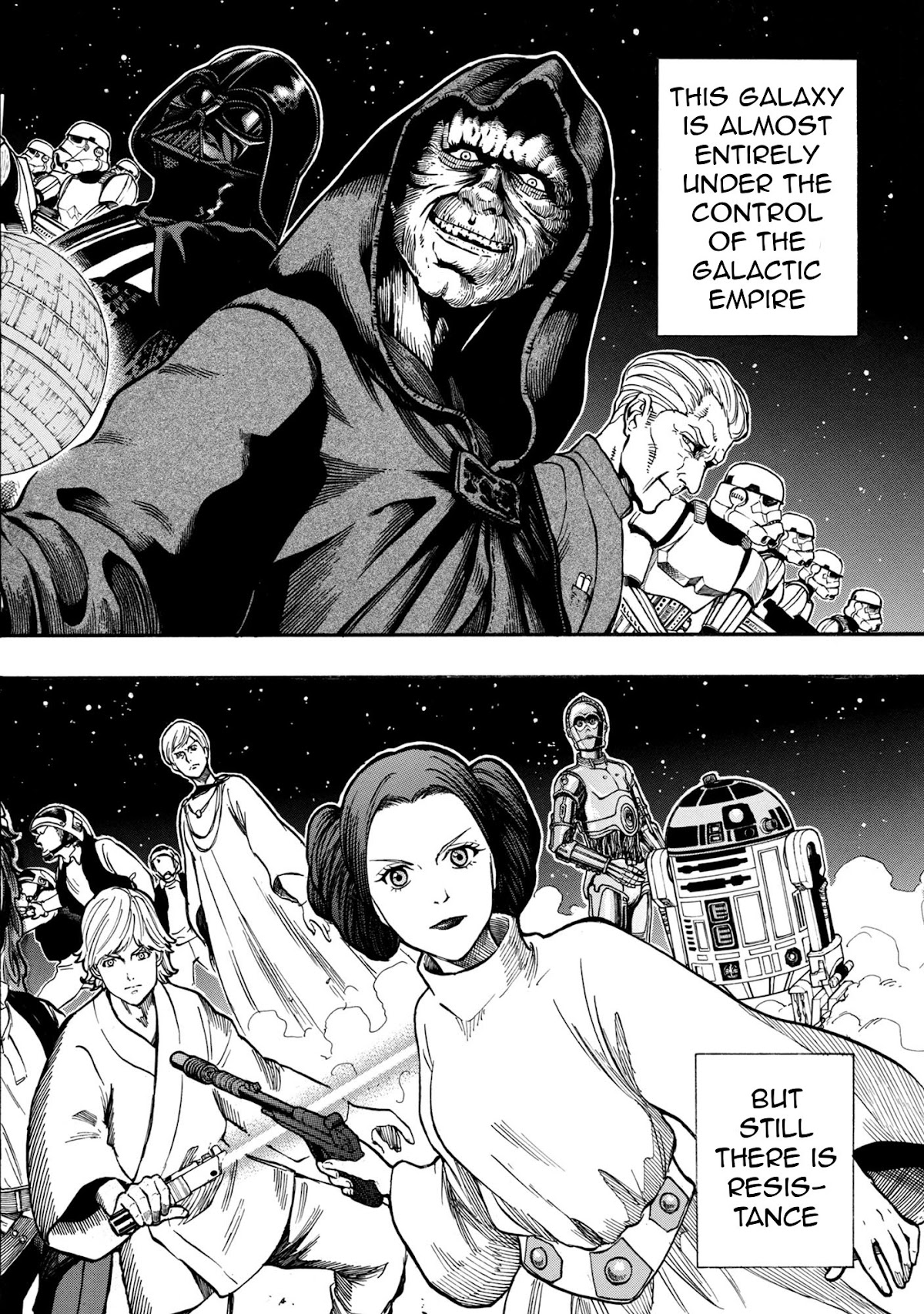 STAR WARS: Lost Stars Chapter 0.1 page 9 - Chapter 0.1