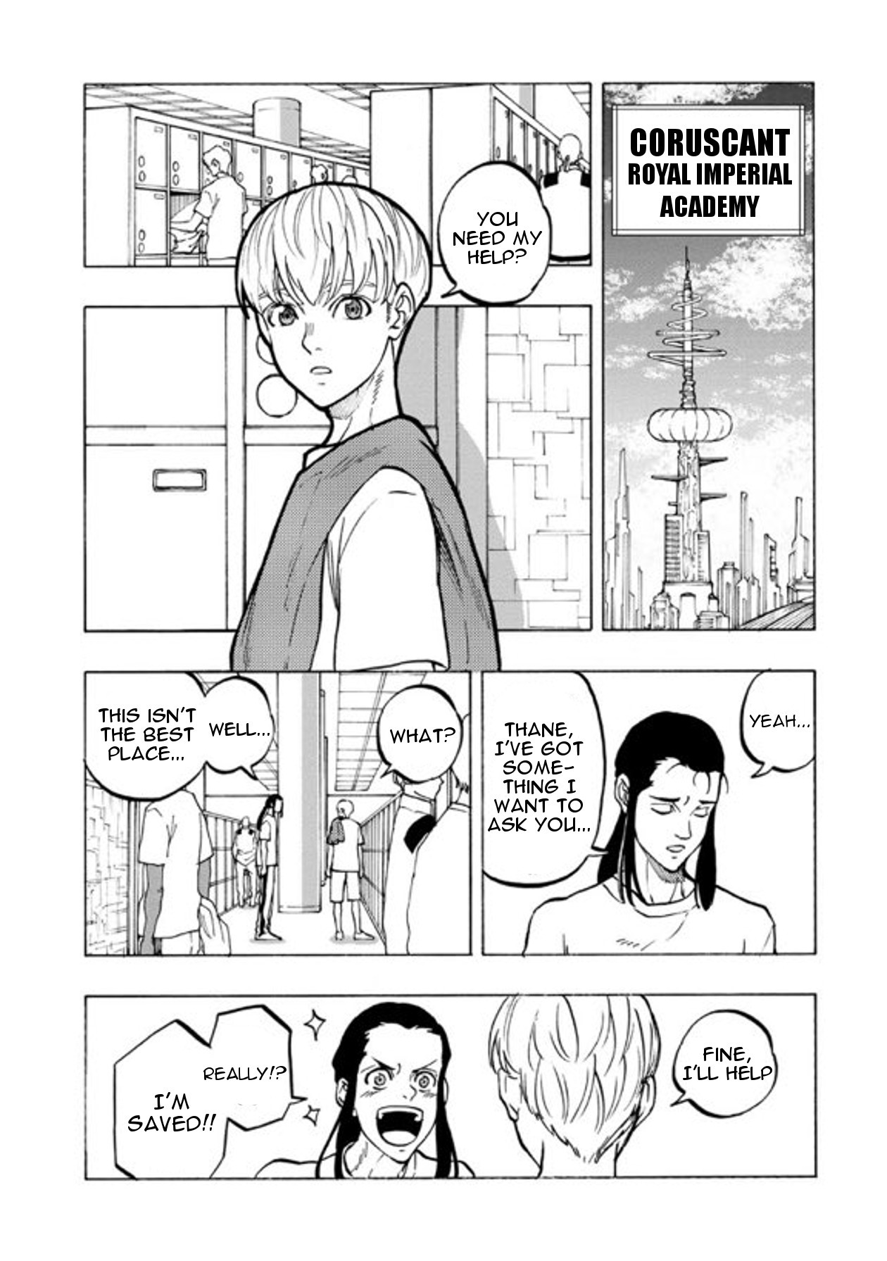 STAR WARS: Lost Stars Chapter 36.5 page 2 - Chapter 36.5: Bonus Chapter