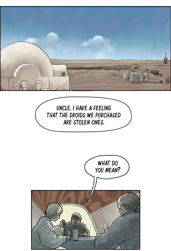 Star Wars Chapter 3 page 1 - Chapter 3 : Beginning of An Adventure