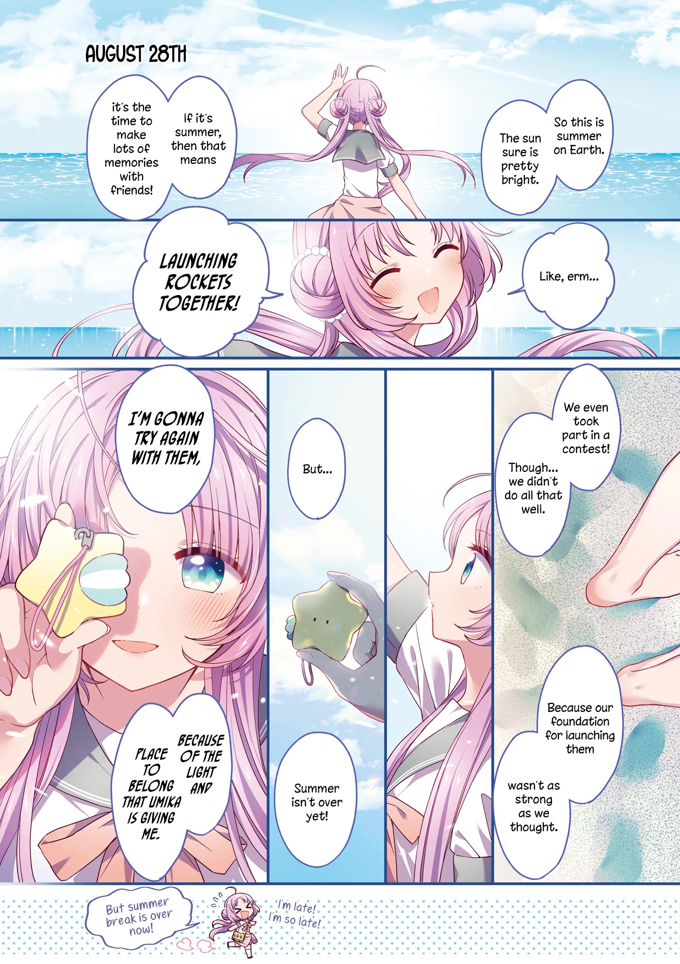 Stardust Telepath Chapter 34.1 page 7 - Chapter 34.1: Volume 3 Extras