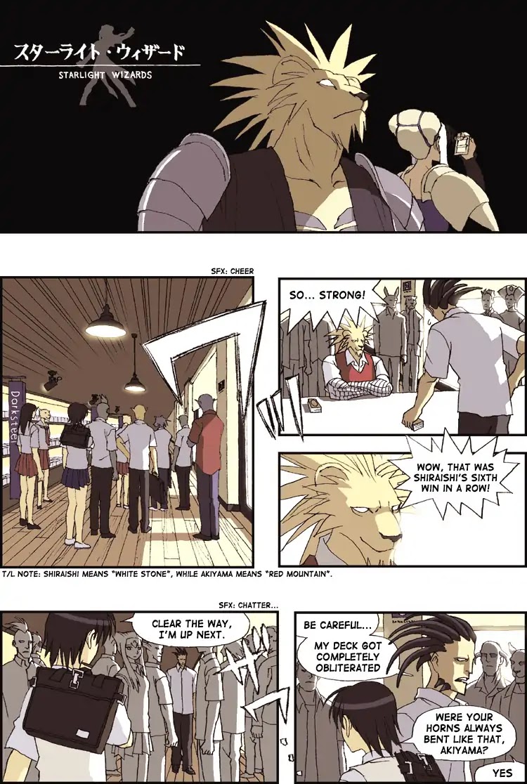 Starlight Wizards Chapter 1 page 1 - Chapter 1
