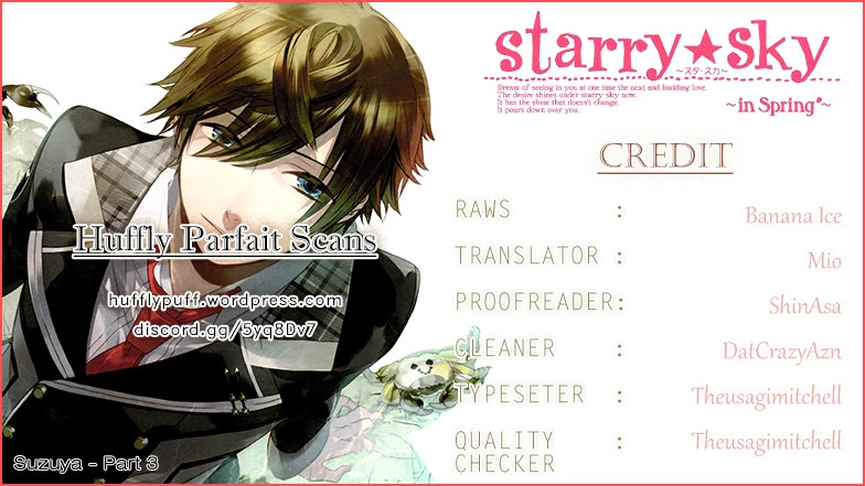 Starry Sky - In Spring Chapter 8 page 1 - Chapter 8: Suzuya - Part 3