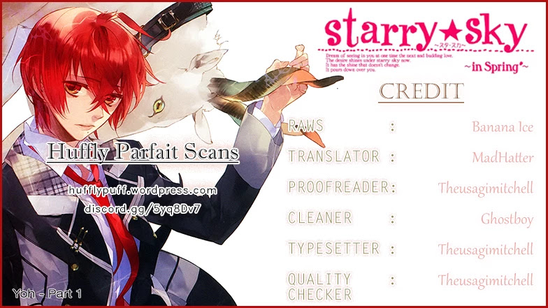 Starry Sky - In Spring Chapter 9 page 1 - Chapter 9: Yoh - Part 1