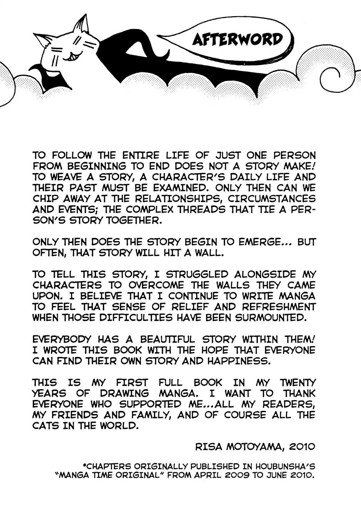 Start With A Happy Ending Chapter 15.5 page 1 - Vol.1 Afterword [END]