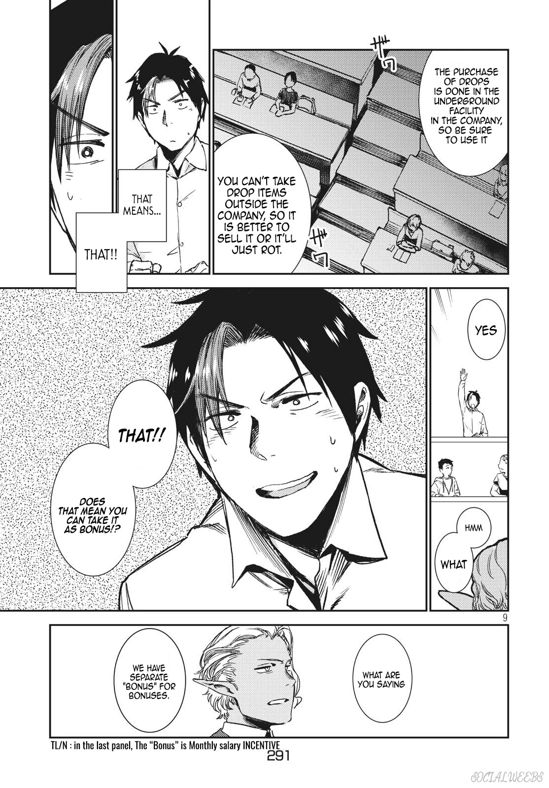 Starting a business in another world!? ~Former corporate slave change jobs and advances in a different world! Building a labyrinth that is impenetrable by the Hero~ Chapter 3.1 page 10 - Chapter 3.1