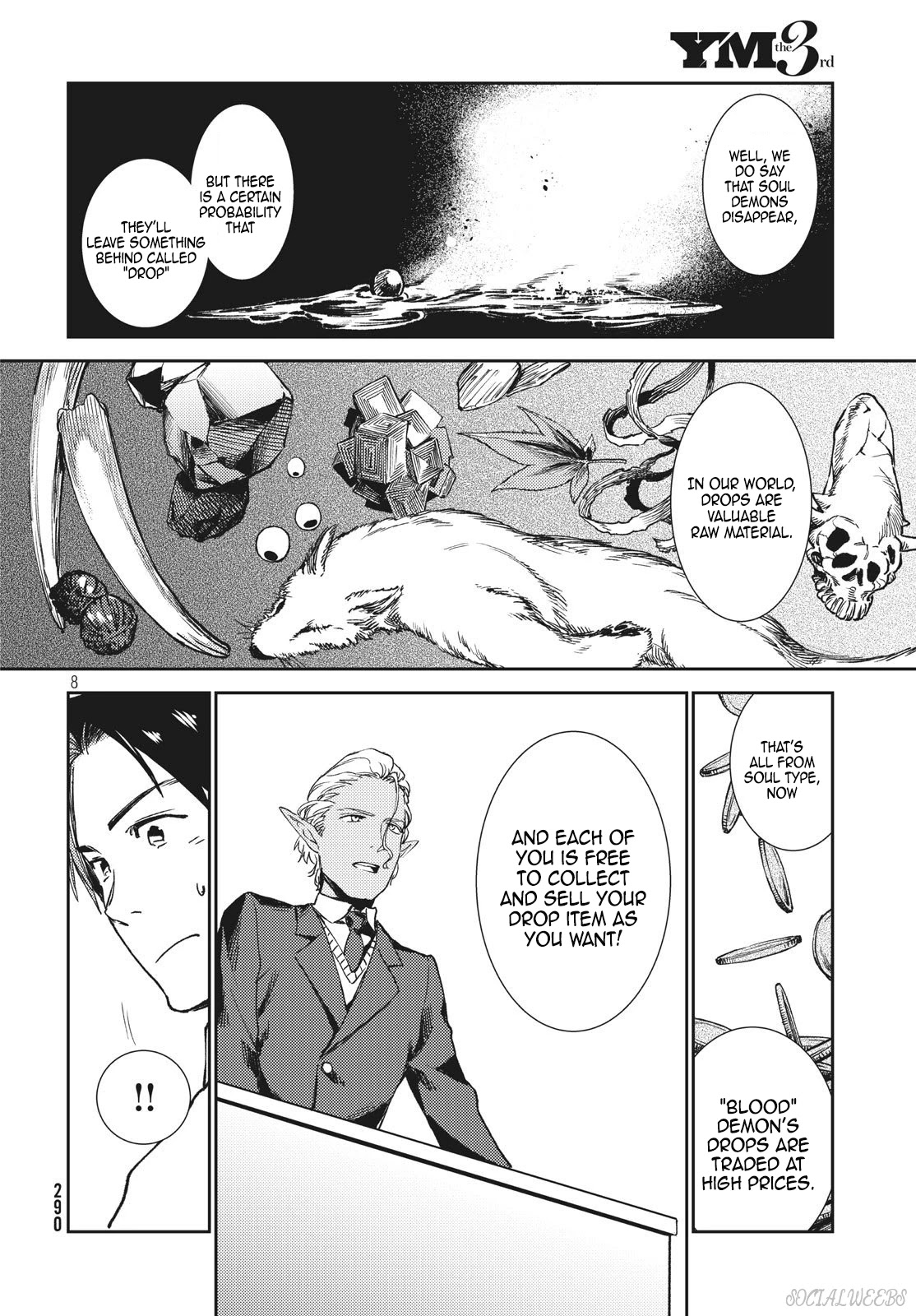 Starting a business in another world!? ~Former corporate slave change jobs and advances in a different world! Building a labyrinth that is impenetrable by the Hero~ Chapter 3.1 page 9 - Chapter 3.1