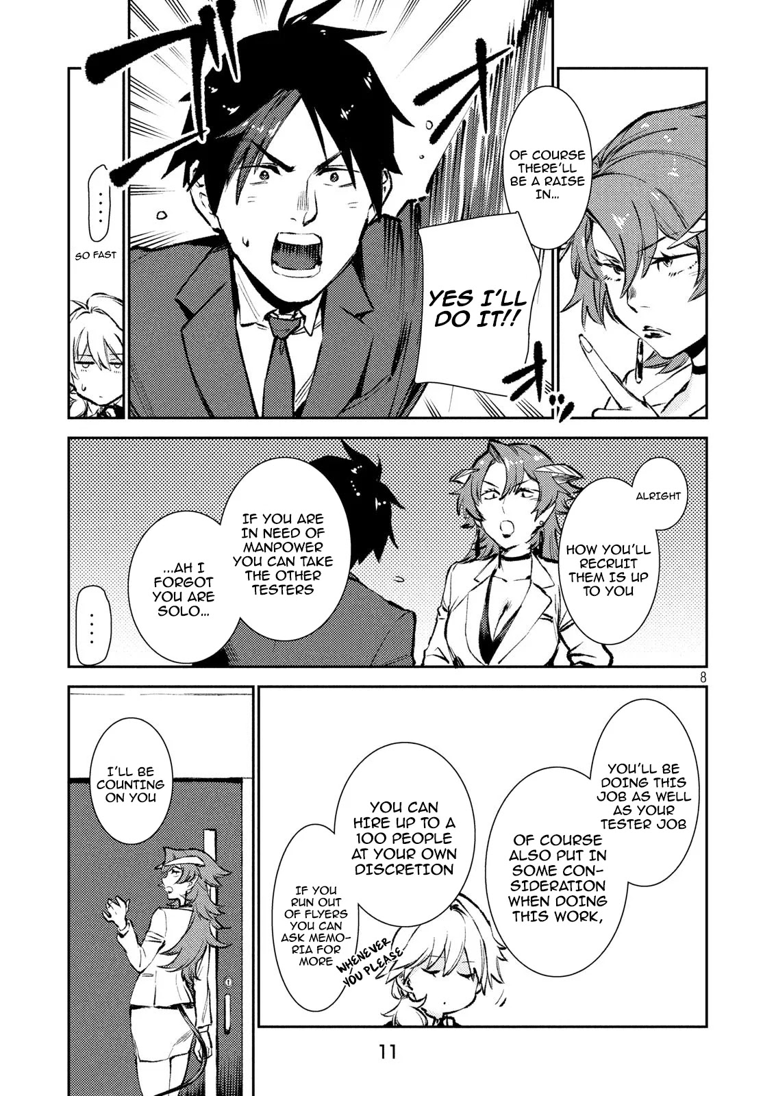 Starting a business in another world!? ~Former corporate slave change jobs and advances in a different world! Building a labyrinth that is impenetrable by the Hero~ Chapter 8 page 9 - Chapter 8