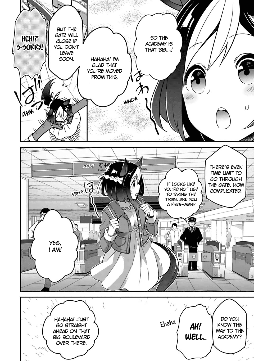 Starting Gate -Horsegirl Pretty Derby- Chapter 1 page 12 - Chapter 1: Special Today!