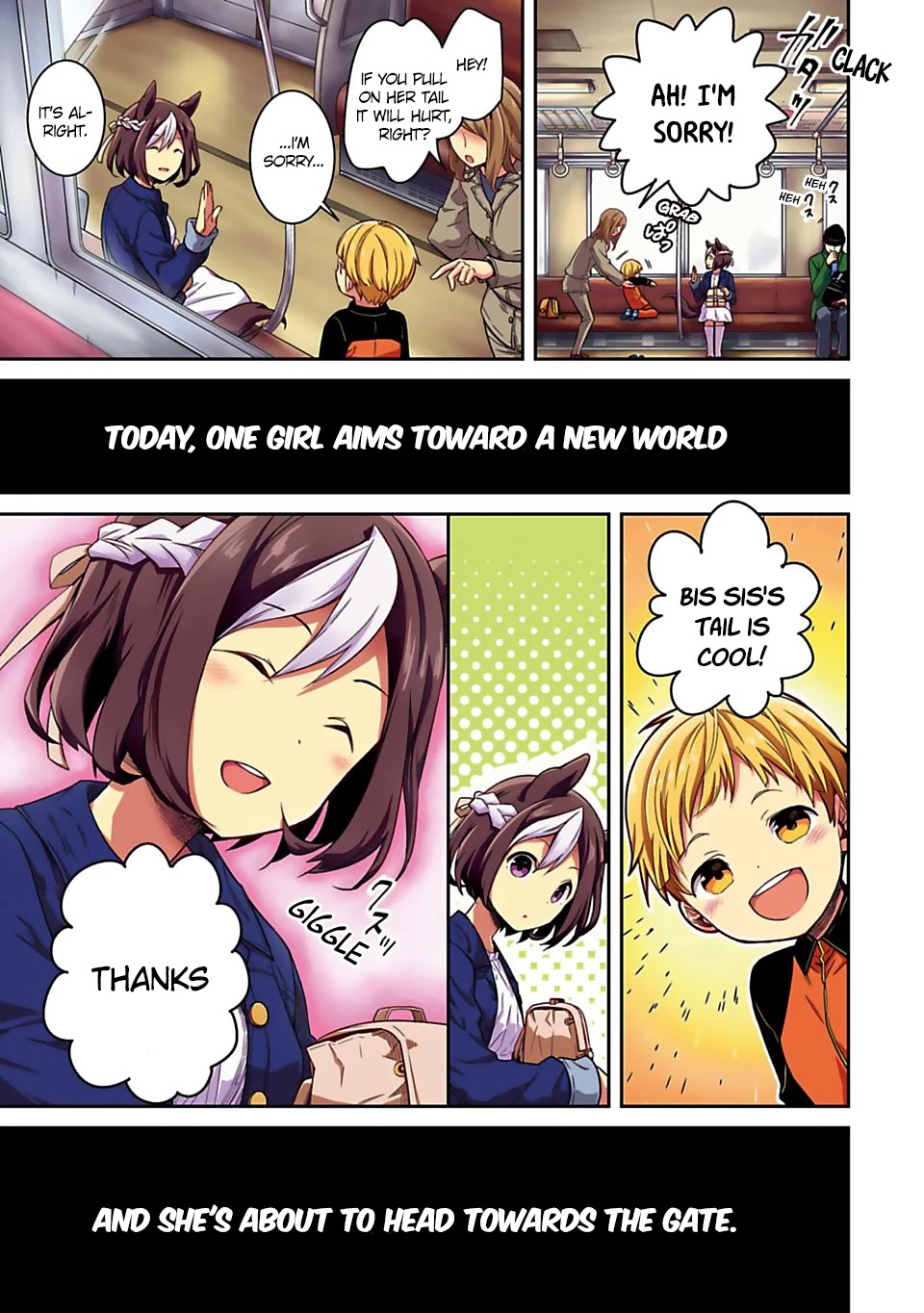 Starting Gate -Horsegirl Pretty Derby- Chapter 1 page 3 - Chapter 1: Special Today!