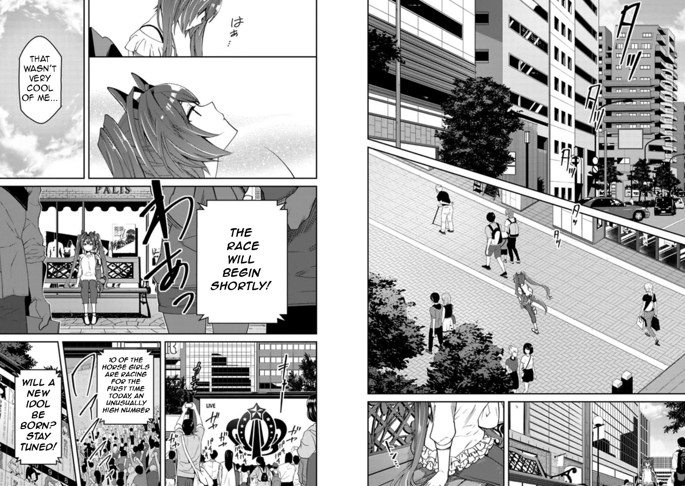 Starting Gate -Horsegirl Pretty Derby- Chapter 10 page 4 - Chapter 10: Rivals 4