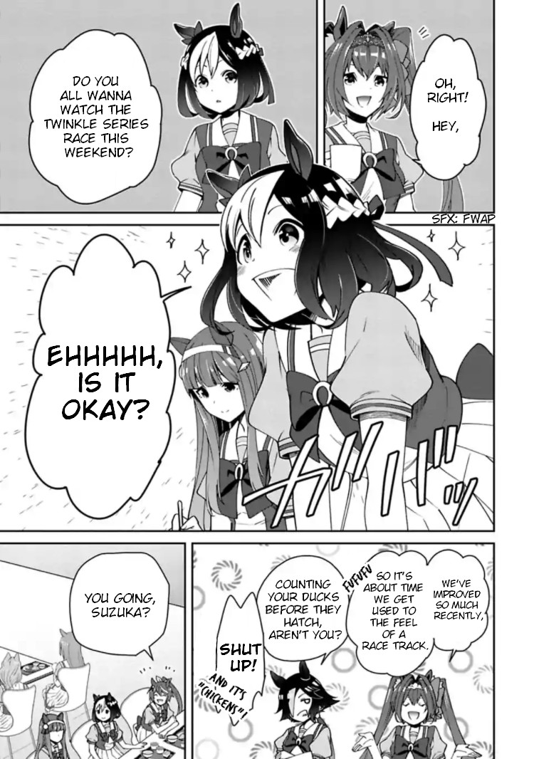 Starting Gate -Horsegirl Pretty Derby- Chapter 12 page 9 - Chapter 12: Light #1