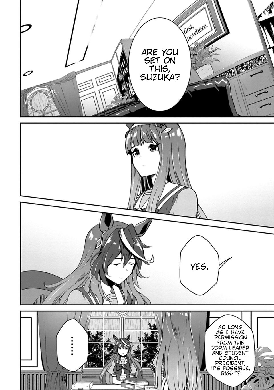 Starting Gate -Horsegirl Pretty Derby- Chapter 13 page 16 - Chapter 13: Light #2 Part 1