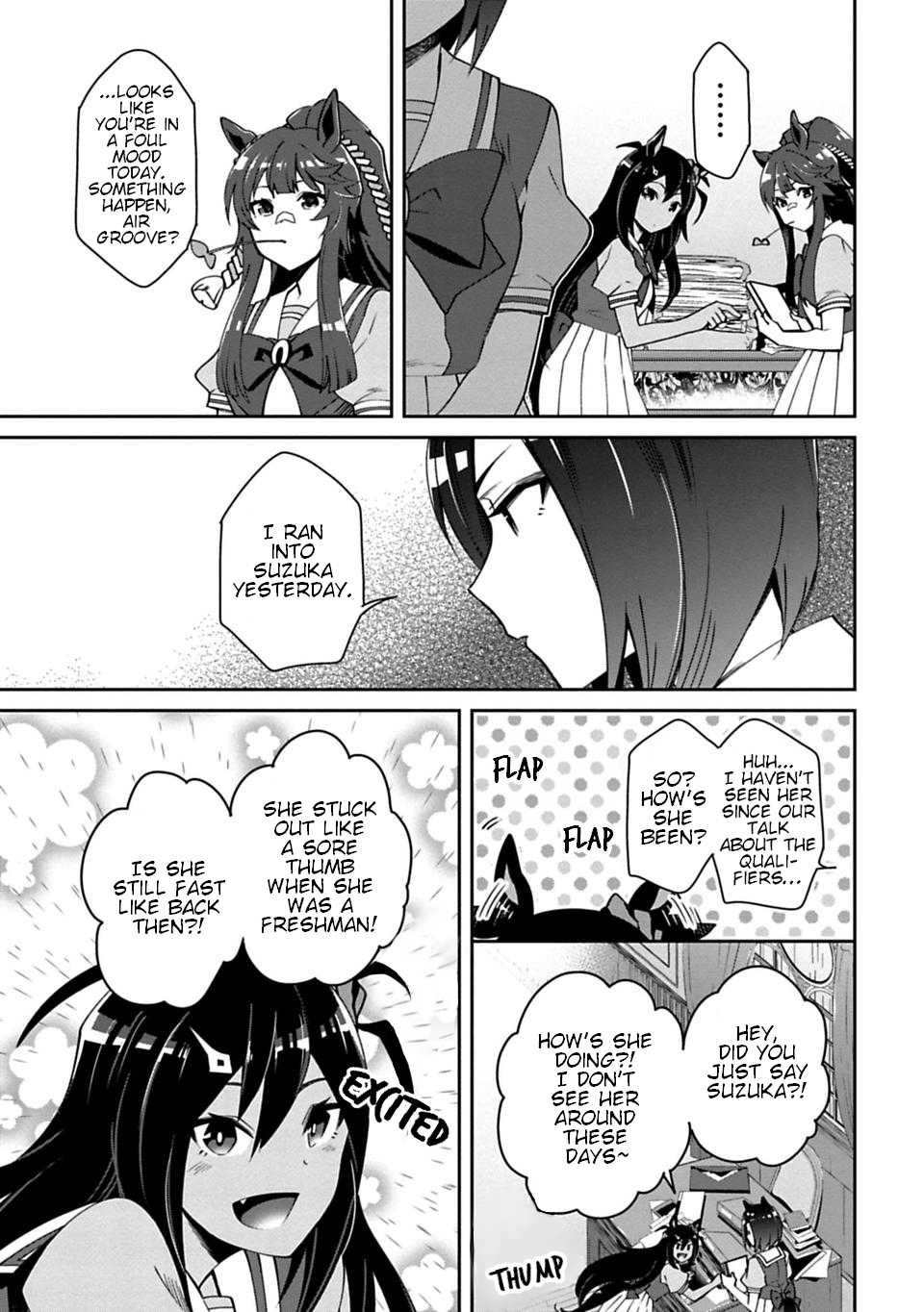 Starting Gate -Horsegirl Pretty Derby- Chapter 13 page 5 - Chapter 13: Light #2 Part 1