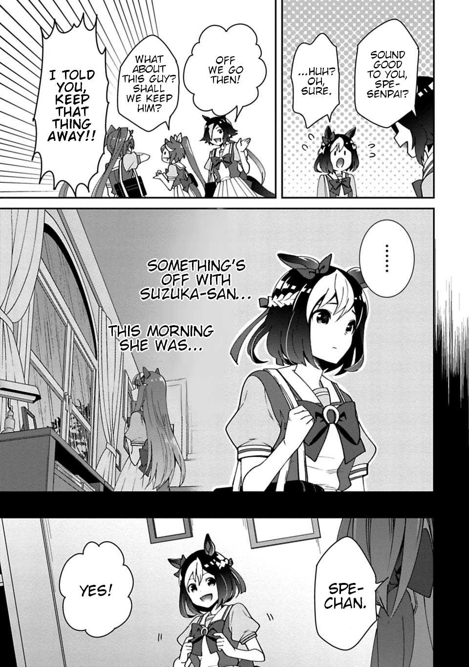 Starting Gate -Horsegirl Pretty Derby- Chapter 13 page 9 - Chapter 13: Light #2 Part 1