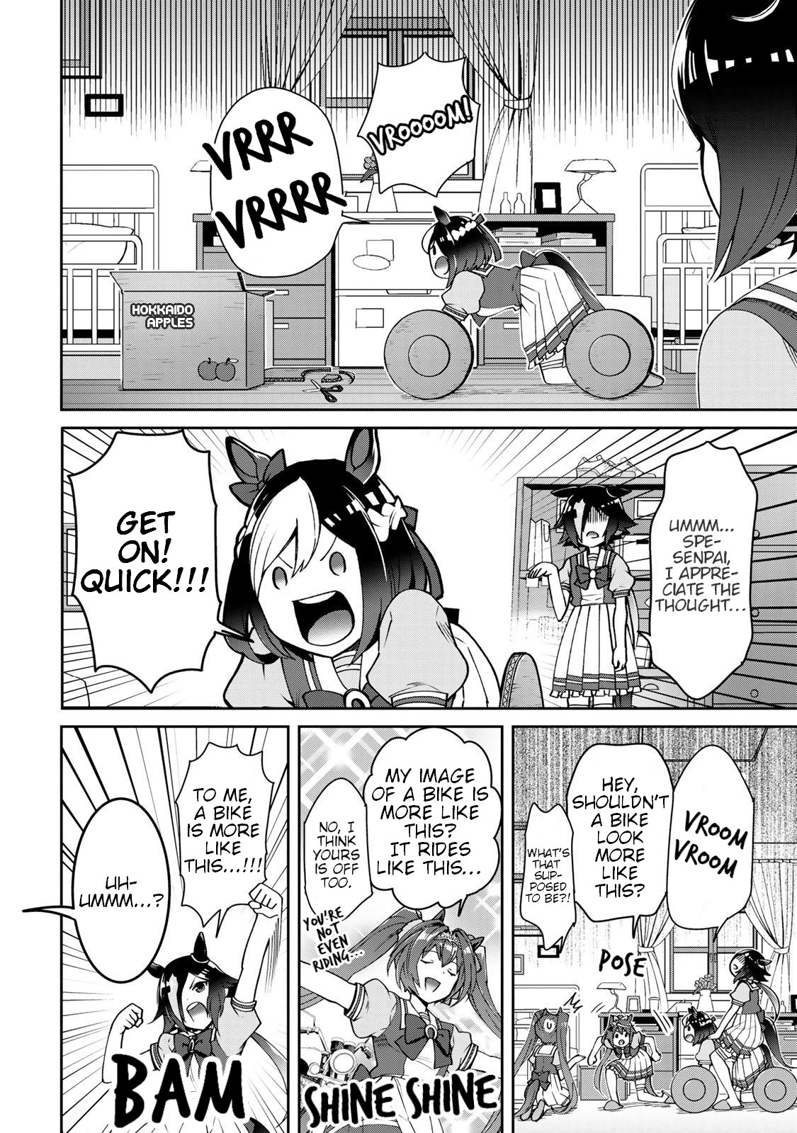 Starting Gate -Horsegirl Pretty Derby- Chapter 14.5 page 4 - Chapter 14.5: Vodka Special