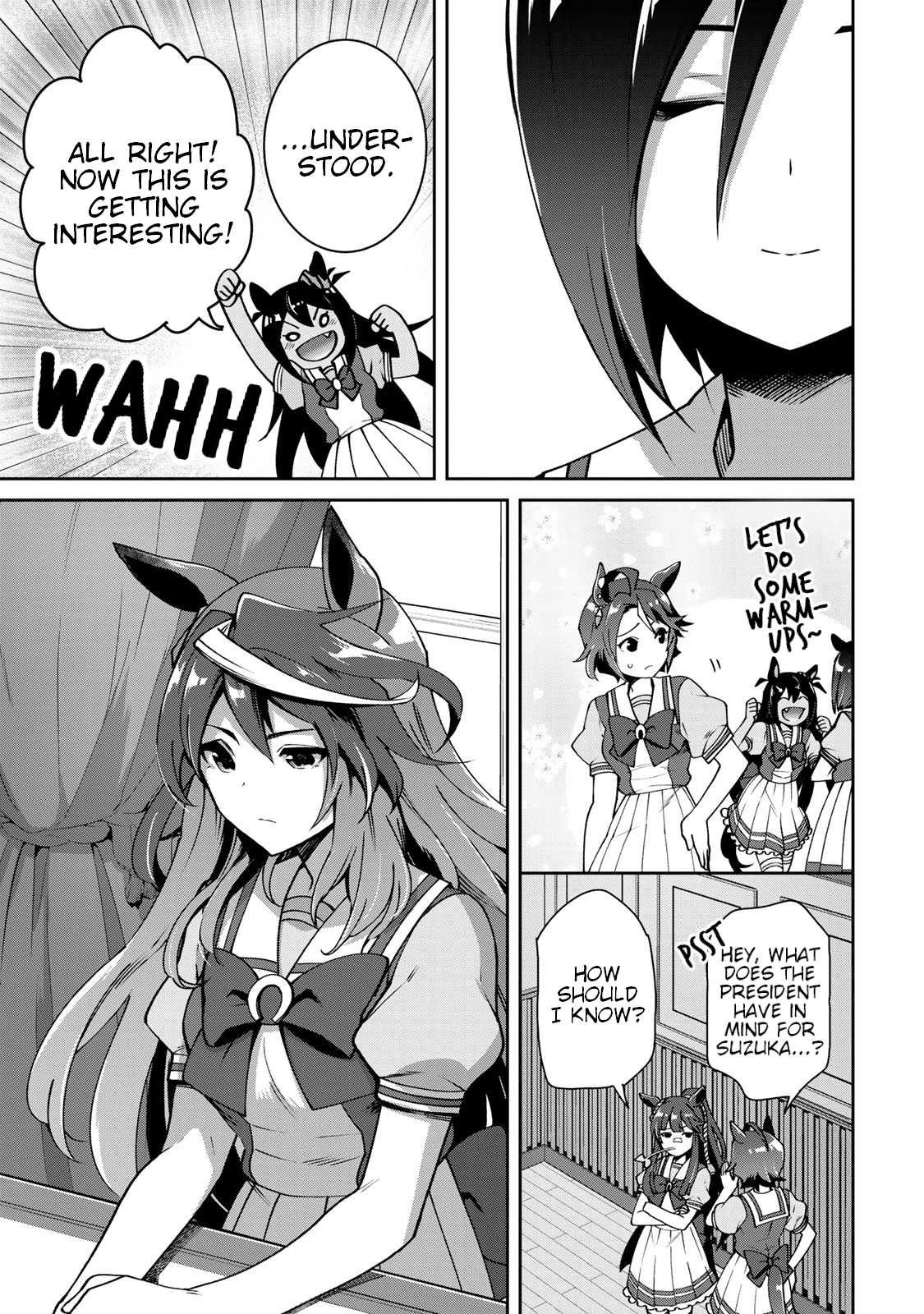 Starting Gate -Horsegirl Pretty Derby- Chapter 15 page 19 - Chapter 15: An Extraordinary Day #1