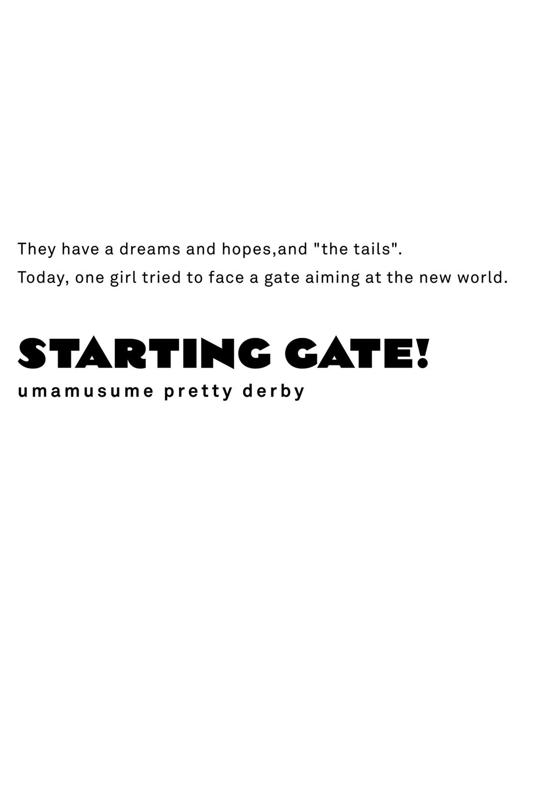 Starting Gate -Horsegirl Pretty Derby- Chapter 15 page 33 - Chapter 15: An Extraordinary Day #1