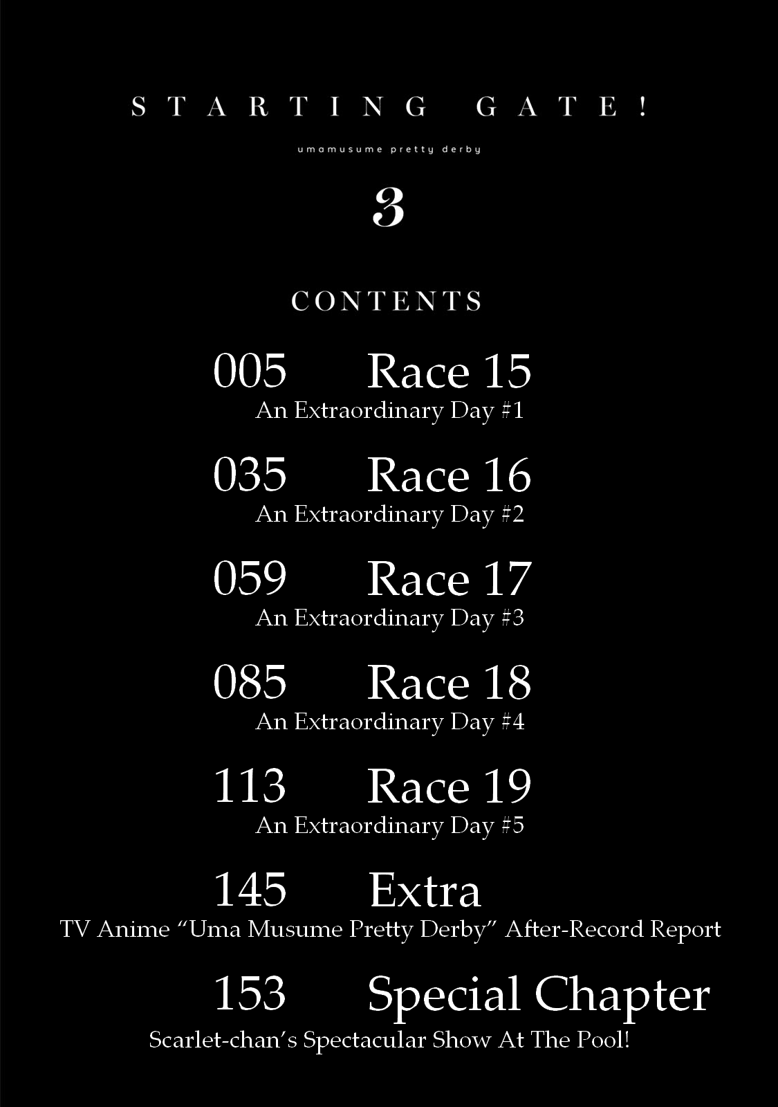 Starting Gate -Horsegirl Pretty Derby- Chapter 15 page 4 - Chapter 15: An Extraordinary Day #1