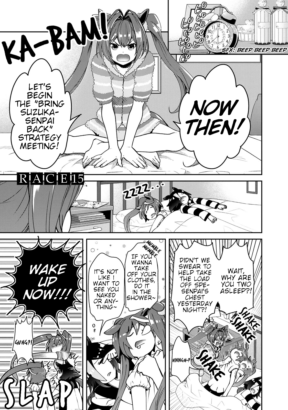 Starting Gate -Horsegirl Pretty Derby- Chapter 15 page 5 - Chapter 15: An Extraordinary Day #1
