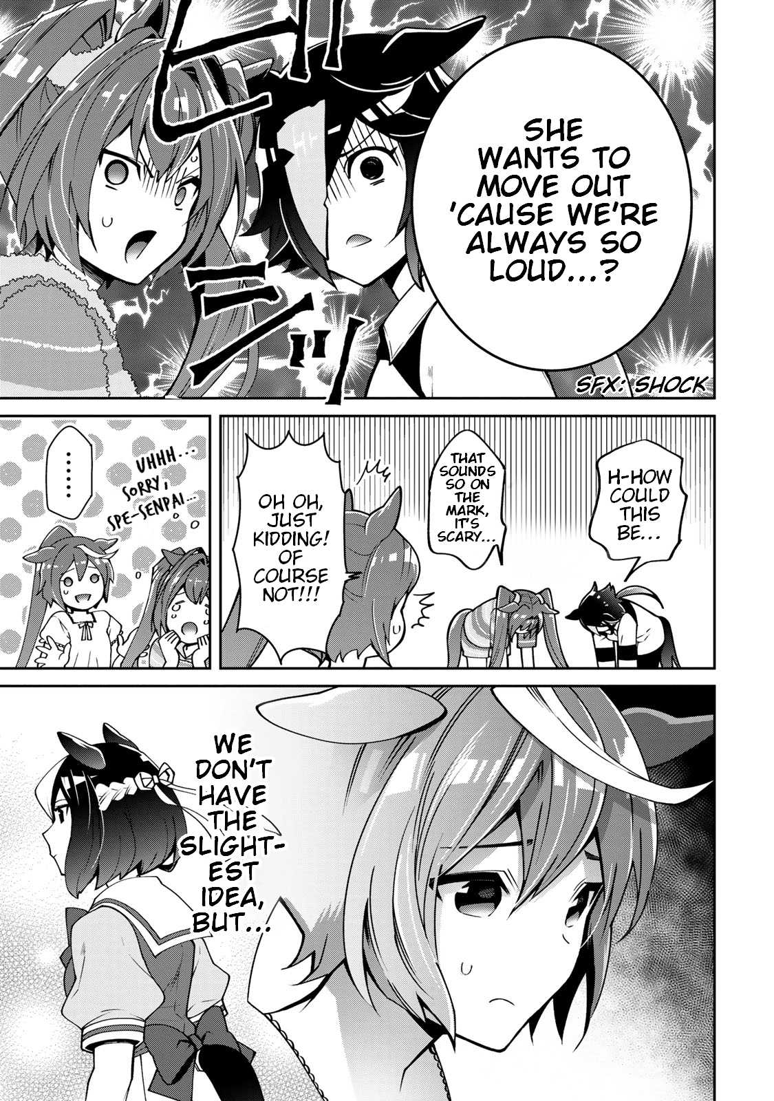 Starting Gate -Horsegirl Pretty Derby- Chapter 15 page 9 - Chapter 15: An Extraordinary Day #1