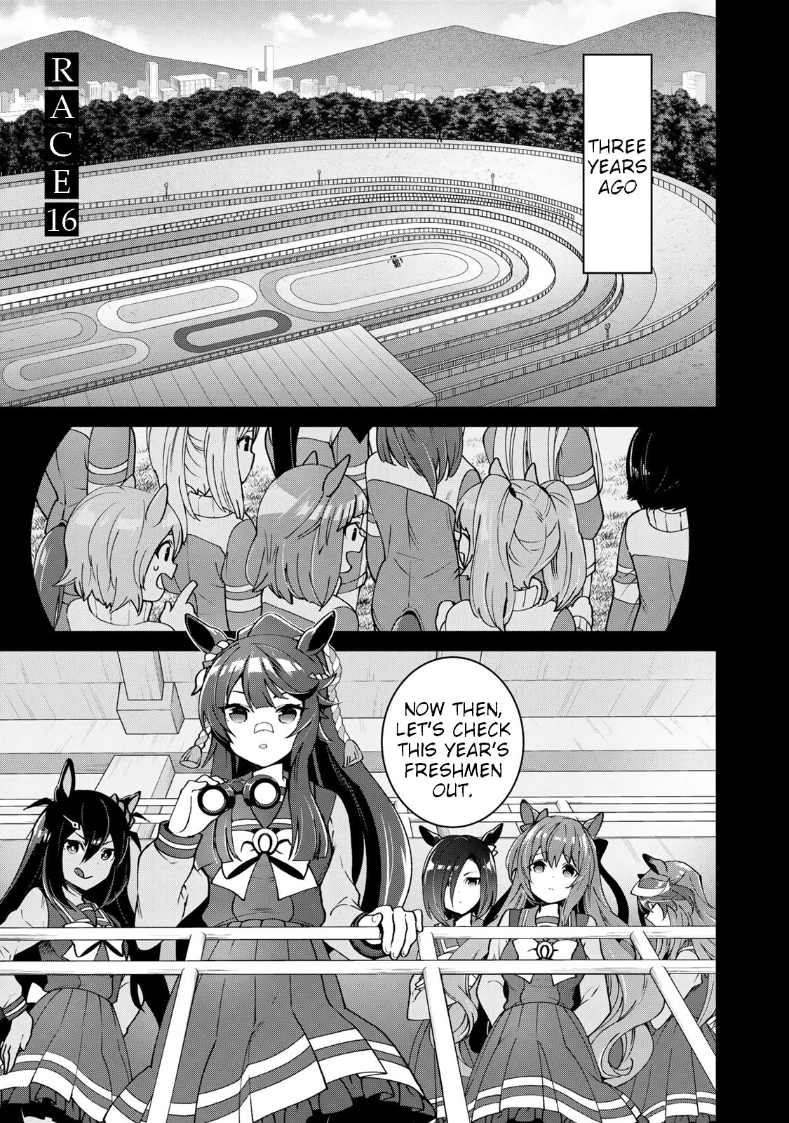 Starting Gate -Horsegirl Pretty Derby- Chapter 16 page 1 - Chapter 16: An Extraordinary Day #2