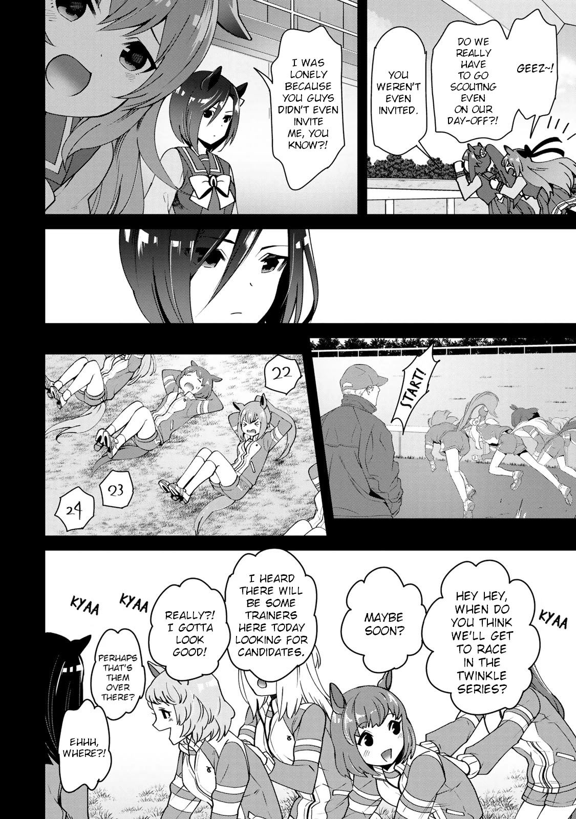 Starting Gate -Horsegirl Pretty Derby- Chapter 16 page 2 - Chapter 16: An Extraordinary Day #2