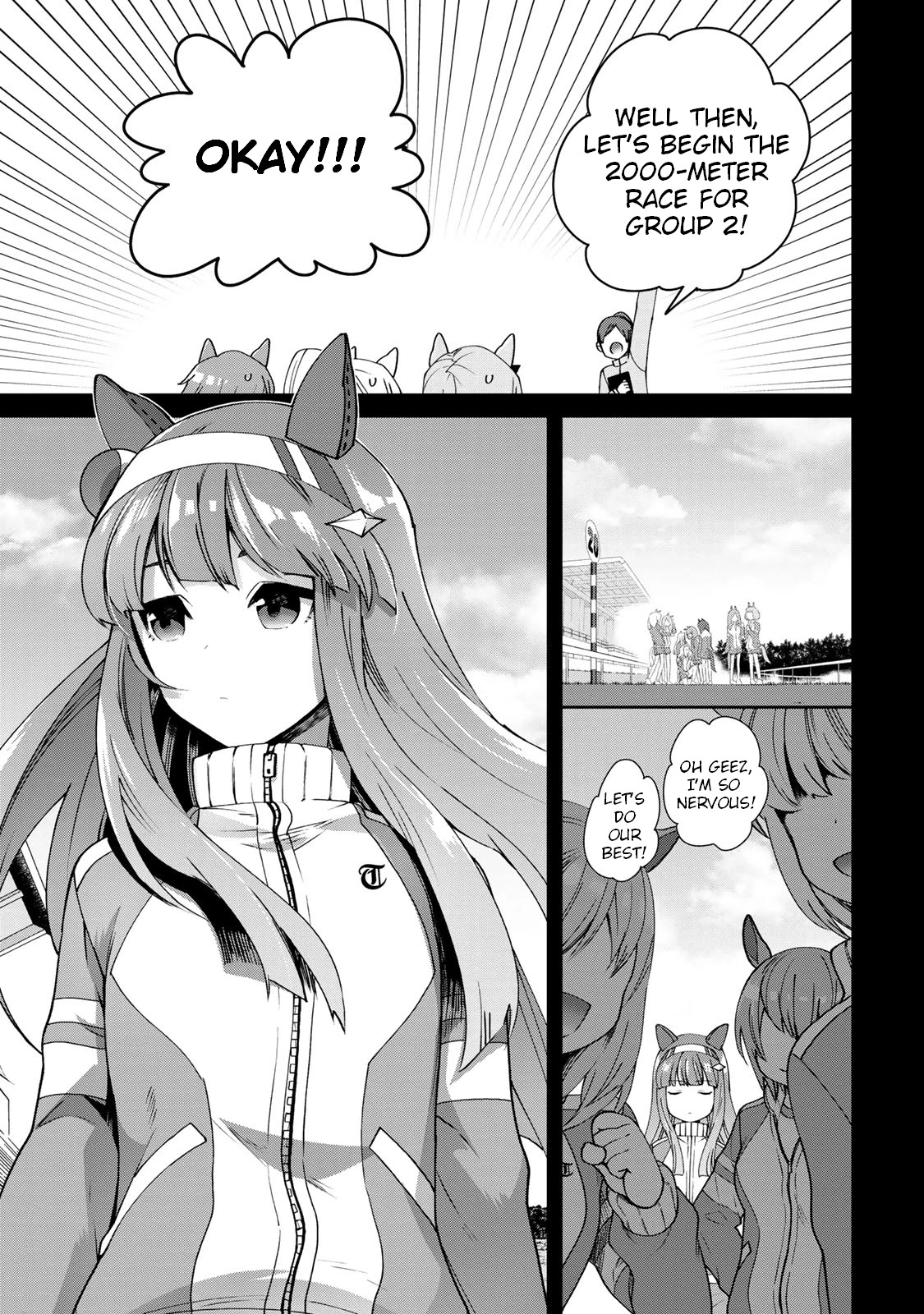 Starting Gate -Horsegirl Pretty Derby- Chapter 16 page 3 - Chapter 16: An Extraordinary Day #2